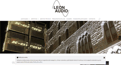 Desktop Screenshot of leonaudio.com
